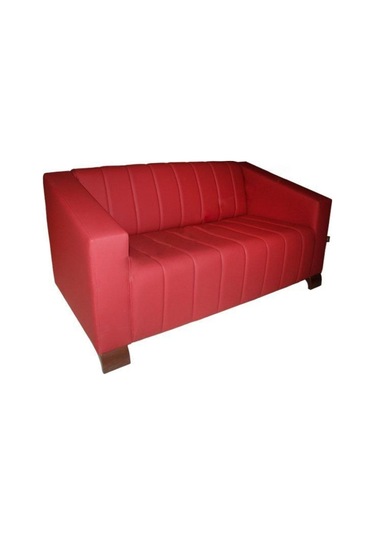 Koltukstilim Liya-2 Ikili Büro Kanepe Kırmızı