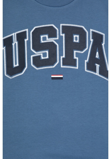 U.s. Polo Assn. Erkek Çocuk Mavi Pijama Takım 50318688-vr036 Mavi