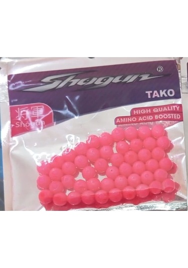 Shogun Tako Silikon Balık Yumurtası Renk: Pembe