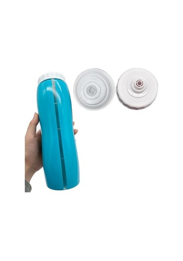 Trendooze Sıkılabilir 950ml Seyahat Hokeyi Yetişkinler Mavi, Kapasite Artırıcı Mavi