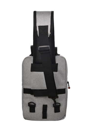 Artfulabode Sırt Gri Geniş Dönüşebilen Bisiklet Çantası - Dağ Gezisi Depolama Amaçlı Gri