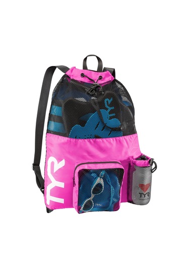 Tyr Big Mesh Mummy 40 Litre Sırt Çantası Pembe - Siyah