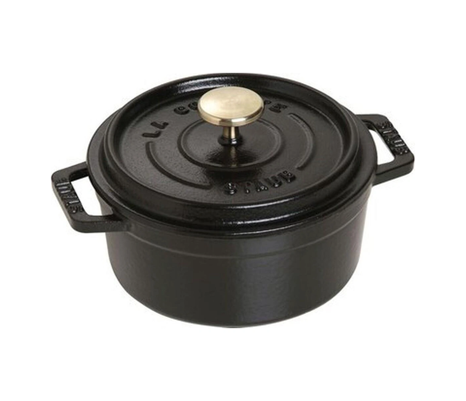 Staub La Cocotte Döküm Tencere Siyah 12cm-405094710 Bakır - Siyah