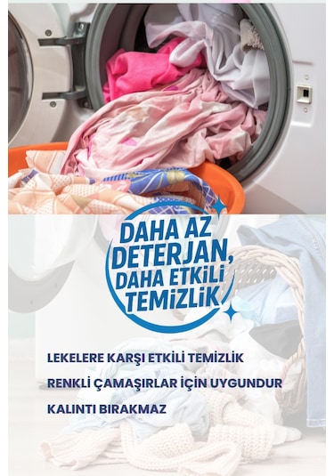 Çamaşır Makinesi Toz Deterjanı 3 Kg 10091291