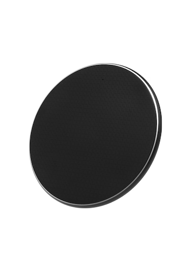 Xiyyadms S110 Siyah Kablosuz Şarj Aleti, 10w Hızlı Şarj, Qi Protokolü, İphone Ve Samsung Uyumlu, Ultra İnce Tasarım