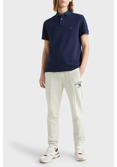 Tommy Hilfiger Erkek Polo T Shirt MW0MW17770 DCC LACİVERT Lacivert