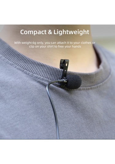 Kangvka Insta360 One X2/x3/rs 1-ınch 360 Uyumlu Mc490 Panoramik Spor Kamera Kolluk Mikrofonu - Tüm Yönlü Ses Alımı, Type-c Bağlantı Siyah