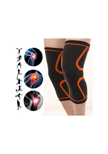 Skycıty Çift Ortopedik Isıtmalı Dizlik - Artrit, Burkulma Ve Spor Kaynaklı Eklem Ağrıları İçin Manyetik Kompresyon Desteği Çok Renkli - Standart Çok Renkli