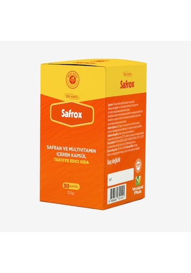 Safrox Safran Ve Multivitamin İçreen Kapsül