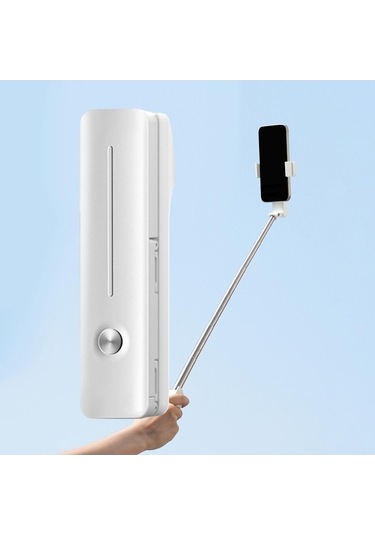 Trendooze Pratik Cep Beden Hafif Fotoğraf Makinesi Beyaz Selfie Tutucu