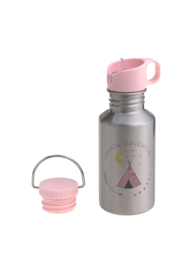 Lassig Adventure Çelik Matara Tipi 500ml Pembe