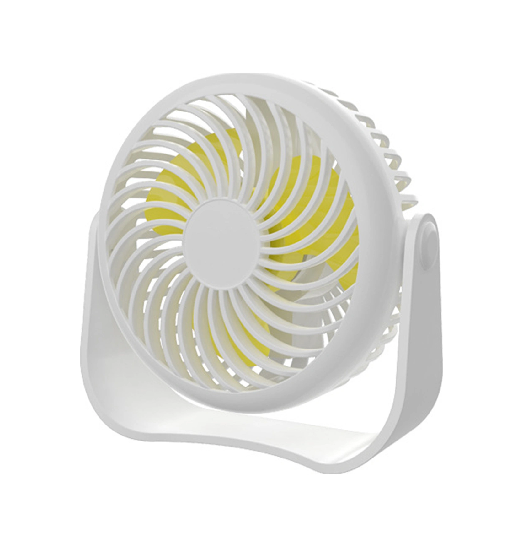 Padalink Mini Masa Fanı - Beyaz, 3 Hız Ayarı, 360 Döner Kafa, 2000mah Pil, 5-8 Saat Süre, Sessiz Dc Motor, Usb Şarjlı, Ofis/dormada Kullanıma Uygun