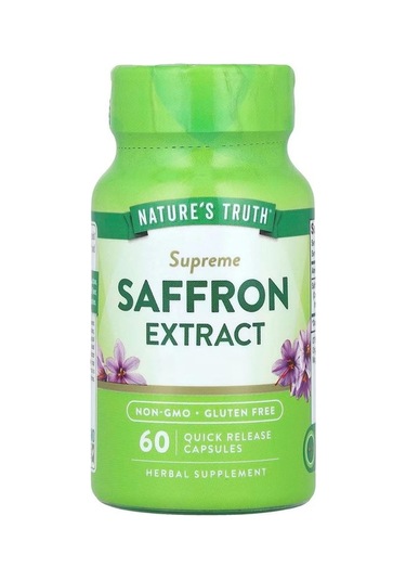Supreme Saffron Extract, 60 Quick Release Capsules