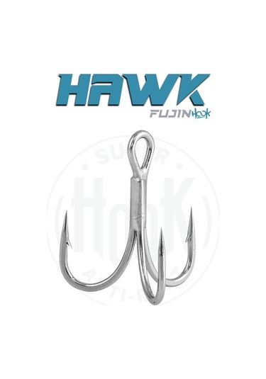 Fujin Hawk Süper Anti-rust Üçlü Kanca 4 Numara