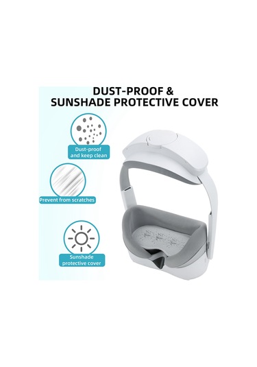 Hıfylux Pıco 4 Vr Gözlük Lens Koruyucu Anti Çizilmeye Toz Geçirmez Koruyucu Sünger Kapak