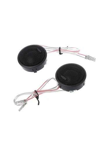 1 Çift Araç Stereo Ses Hoparlörleri Tweeter 120w Maksimum Güç Yüksek Sesli Kubbe Hoparlörler 92db