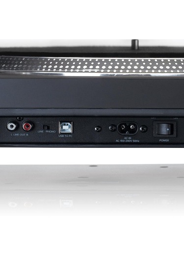 Lenco L-3809  Direct Drive Motorlu Usb Bağlantılı Plak Pikap Siyah