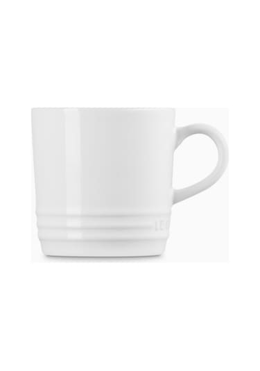 Le Creuset Seramik Cappuccino Kupası Lüks Ve Zarif Kupalar Beyaz 16