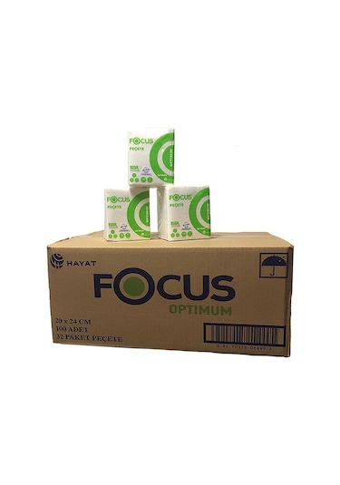 Focus Optimum Peçete 100'lü 32 Paket 20 x 24 CM