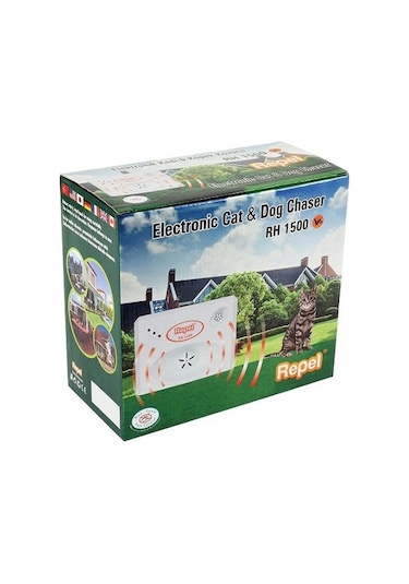 Repel RH 1500 Elektrikli Ultrasonic Kedi Köpek Kovucu Cihaz 1500 M² Etkili 2'li