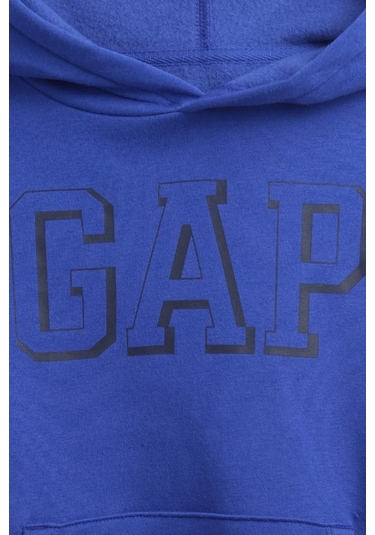 Gap V-frch Logo Çocuk Sweatshirt YESIL