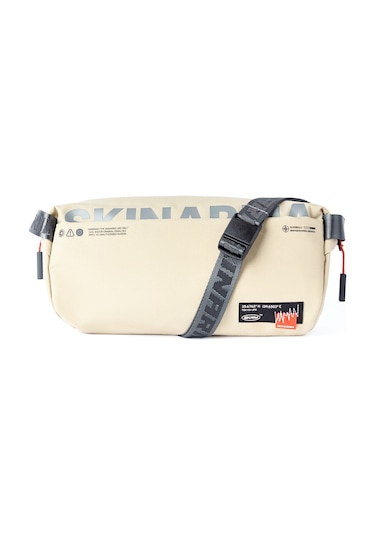 Skinarma Crossbody Fardel Çapraz Vücut Çantası Krem