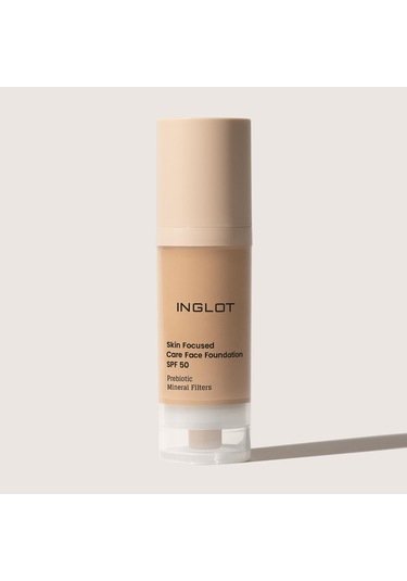 Inglot Skın Focused Care Face Foundatıon SPF50 309 Medıum Aprıcot