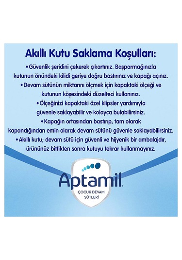 Aptamil 3 Prebiyotikli Devam Sütü 800 G x 2 Adet 1600 G