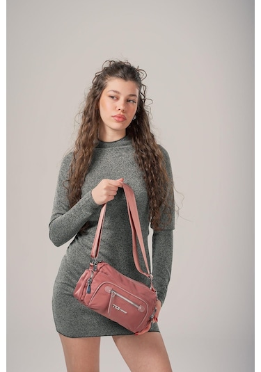 Ççs Kadın 17891 Omuz Çantası Ten Rengi