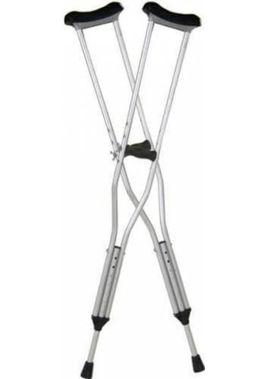 Alüminyum Koltuk Değneği Pimli (1 Çift) Büyük Boy L