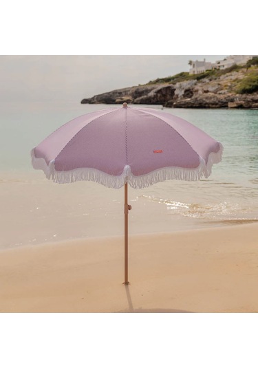 Flamingueo Marion Plaj Ve Bahçe Şemsiyesi Bordo Bordo