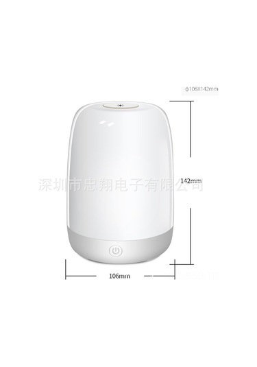 Springsun Usb Şarjlı Dokunmatik 7 Renkli Led Gece Lambası - Yatak Odası, Dormitorio Için Konforlu Aydınlatma, Hediye Seçeneği A100, 1.2w Çok Renkli