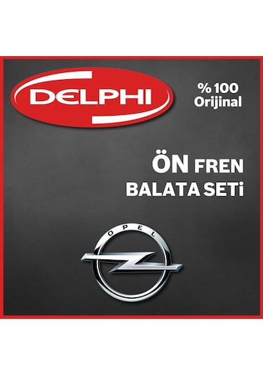 Opel Astra J Delphi Ön Fren Balata Takımı