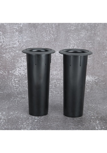 Geeroyoo 4 Adet 45mm Açılıklı Hoparlör Invertör Borusu - Abs Malzeme, Pürüzsüz İç Duvara Sahip, 4-6 İnç Hoparlörler İçin Uygun