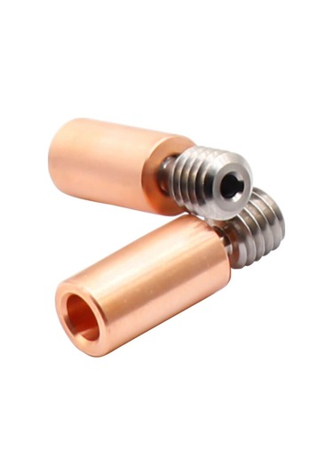 Koodmax 3d Yazıcı Titanyum Alaşımlı V6 Hotend Metal Boru Boğazı M6 Pürüzsüz Sürüm