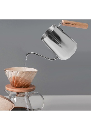 Suntek Pour Over Kettle Paslanmaz Akış Ağızlı Altın ALtın