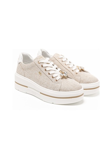 Sneaker Günlük Kadın Diğer 185551ds Donna Serena Tomaıa 5551ds Beige Platino Beige Platino Bej