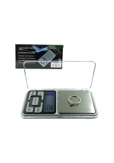 Dijital Hassas Elektronik Kuyumcu Cep Terazisi Tartı 200 Gr 0.01 Çok Renkli