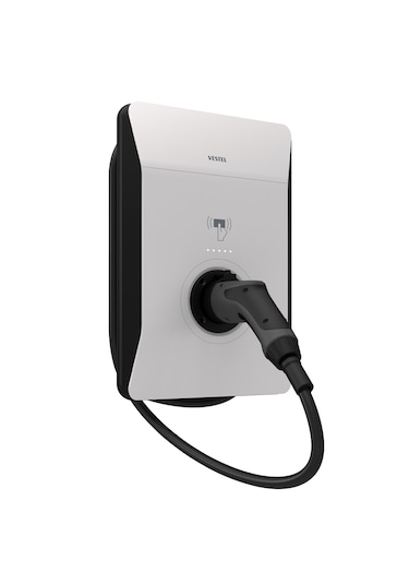 Vestel EVC04 AC22SW-T2P OPT1 TR Elektrikli Araç Şarj İstasyonu