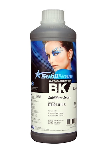 İnktec Sublinova Süblimasyon Mürekkep 1 L Siyah Dtı01-01Lb