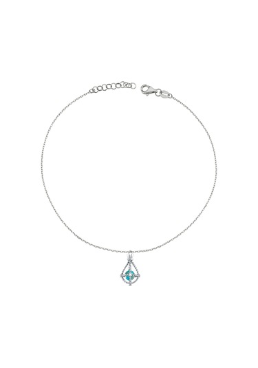 Pırlanta Lilarote Safir Taşlı Gümüş Hal Hal