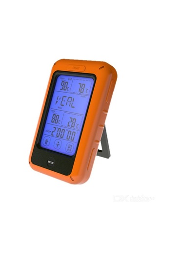 Çift Problu Kablosuz Alarmlı Fırın ve Barbekü Termometre Thr311