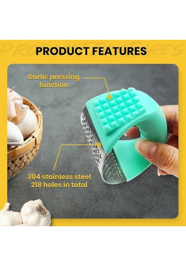 Paslanmaz Çelik Sarımsak Presi, 2024 Çamur Presi Presi Çok Renkli