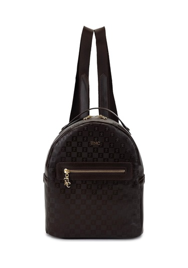 Tamer Tanca Kadın Vegan Kahverengi Sırt Çantası 1012 2014 Bn Cnt Y25 Kahve Bsk Kahverengi