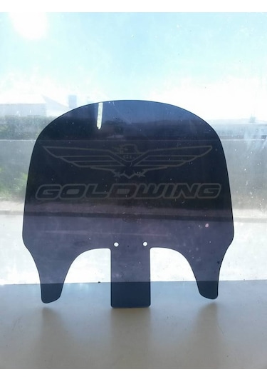 Honda Goldwıng Arka Cam Koyu Füme Zeus 4mm 38cm