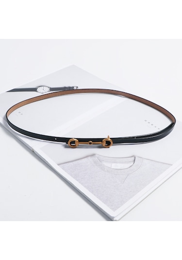 Kadın Bel Kemeri Dekoratif Deri Takım Elbise Kazak İnce Kemer Kadınlar İçin Küçük Yazlık Kemer İle Elbise Modası Ve Her Eşleşme İçin