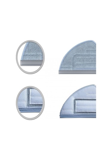 Roborock S7 Ve T7 Plus İçin Yıkanabilir Paspas Bezleri B Inox