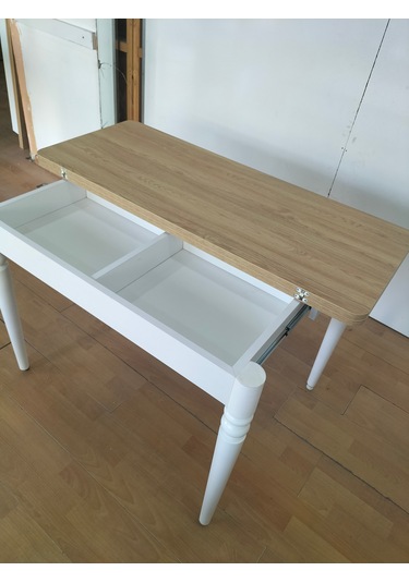 110 X 45 Katlanır Mutfak Masası Ebru
