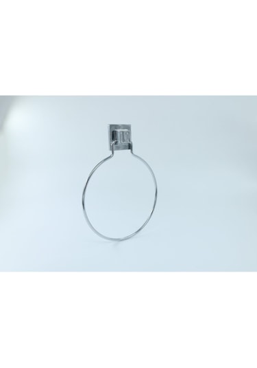 HAGEN GÜÇLÜ YAPIŞTIRMA YUVARLAK METAL HAVLULUK Krom