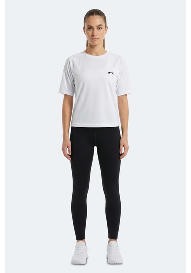 Slazenger Rave Kadın Beyaz Tişört Beyaz